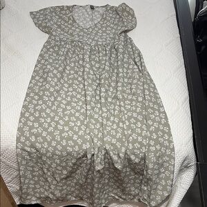 Floral Print Women's Dress